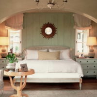 classic design of a small bedroom