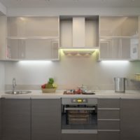 cucina design 6 mq in colori vivaci