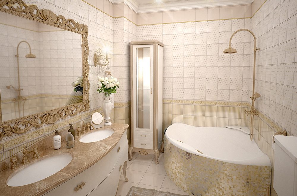 salle de bain de style classique