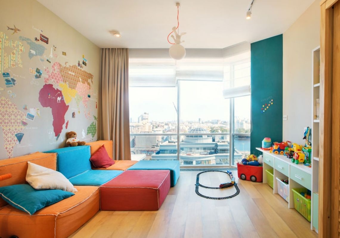 interior apartment with a nursery