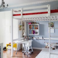 design of a small kids room furniture