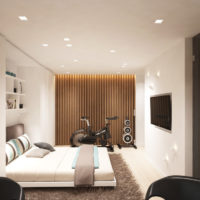 one-room apartment design 30 sq m interior