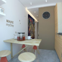 studio design appartement 45 m² idées