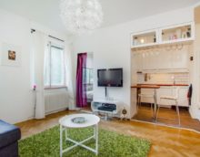 one-room apartment design 36 sq m