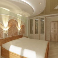design del soffitto in camera da letto