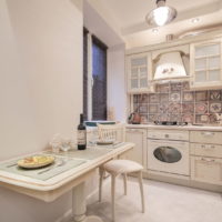 design of a small kitchen in an apartment