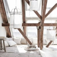 attic in a private house ideas