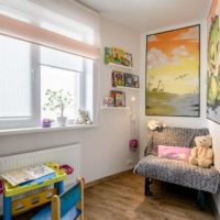 studio apartment for a family with a child ideas