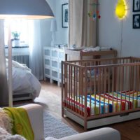 studio apartment for a family with a child photo ideas