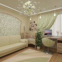Studio apartment for a family with a child