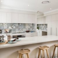 kitchen tile design photo