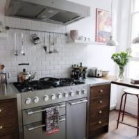 tile in the kitchen design photo