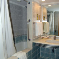 tile for a bathroom in a panel house