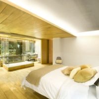 soffitto in foto di design della camera da letto
