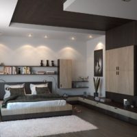 design idee soffitto camera da letto
