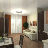 modern apartment design 33 m2
