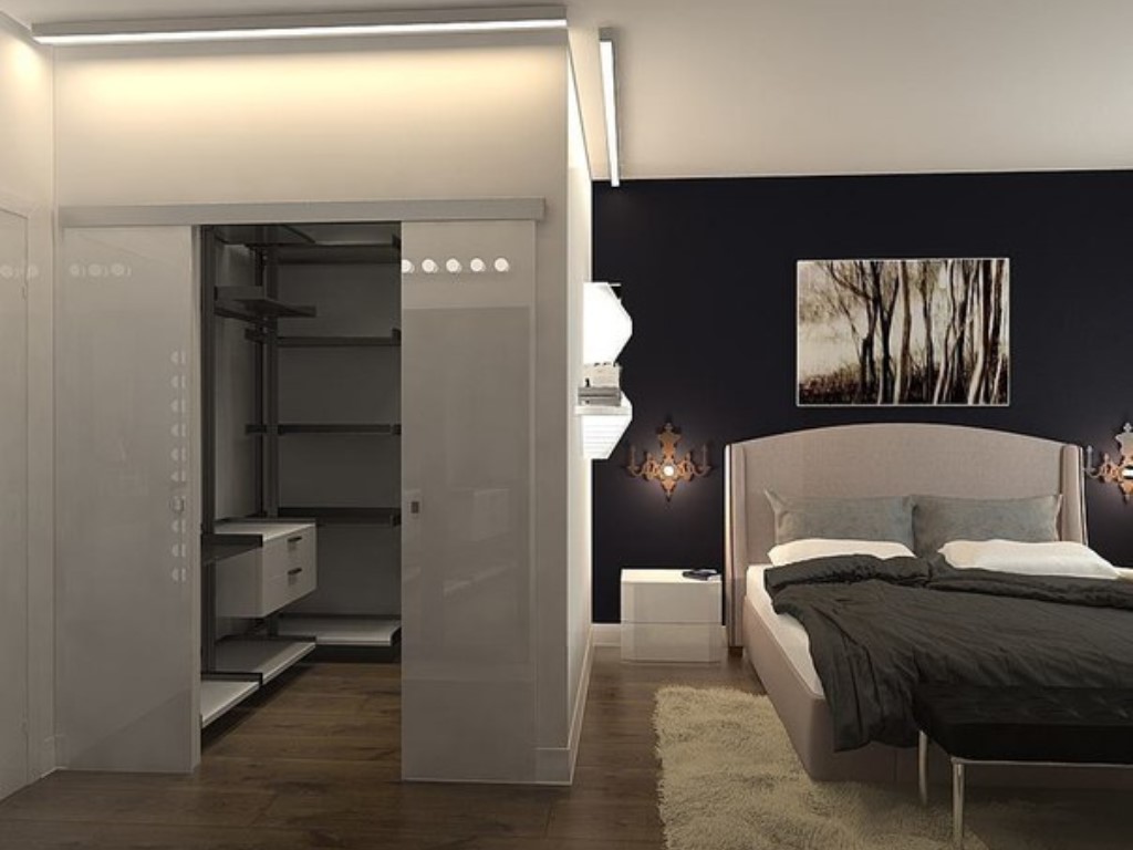 15 sq m bedroom with dressing room