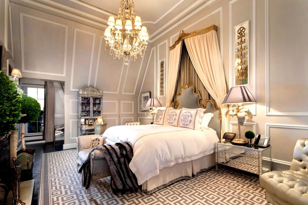 rules for the design of a classic bedroom