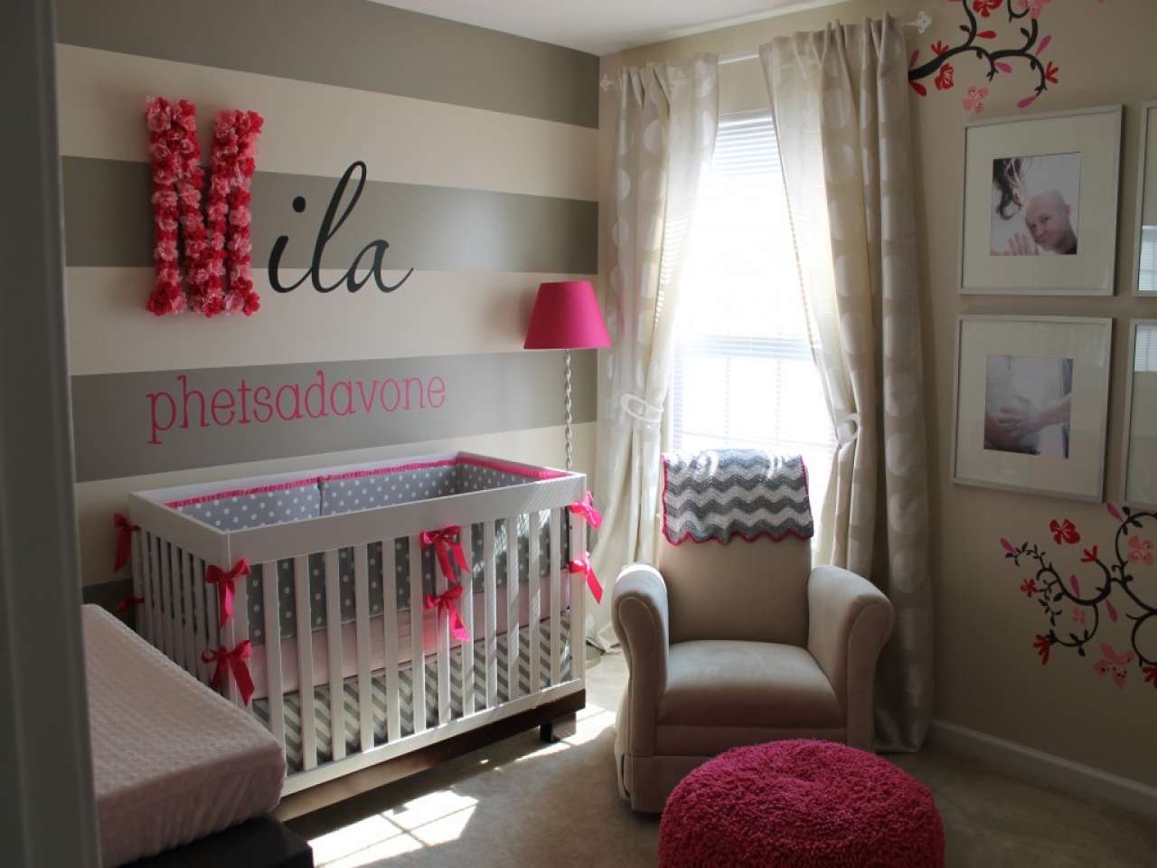 design nursery in parents bedroom