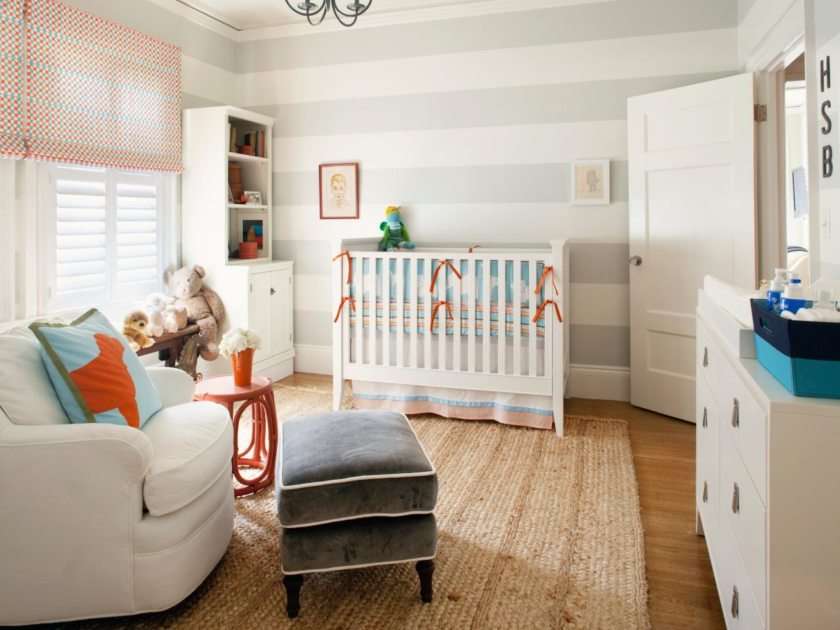 photo of the nursery in the bedroom