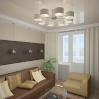 two-room apartment design interior photo