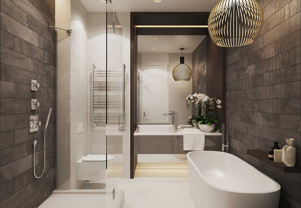 design and layout of the bathroom