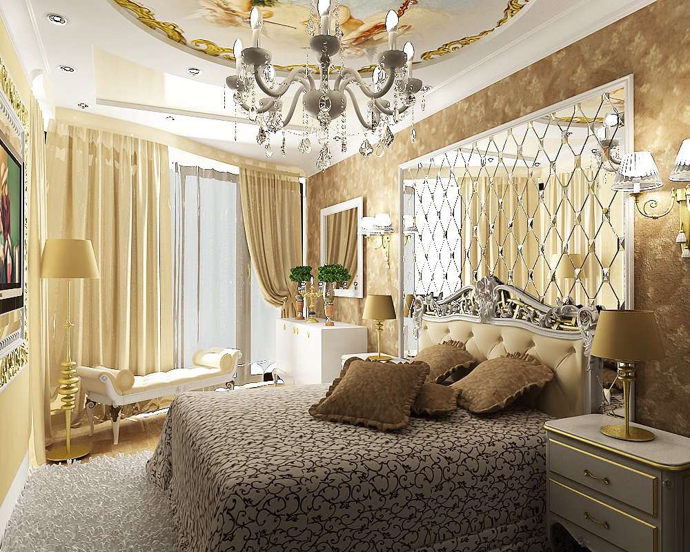 luxurious bedroom decor