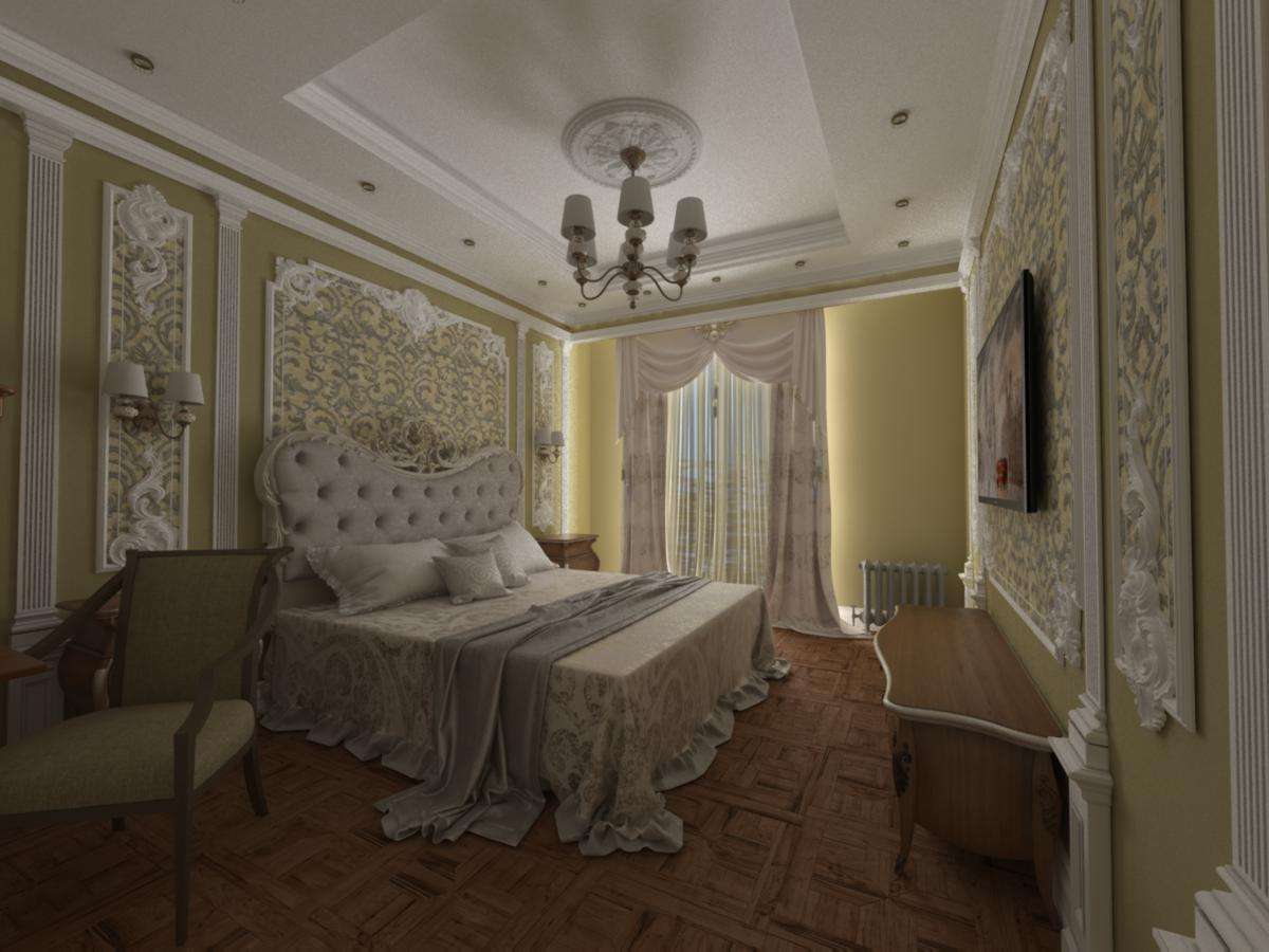 bedroom in stalin 50 sq m