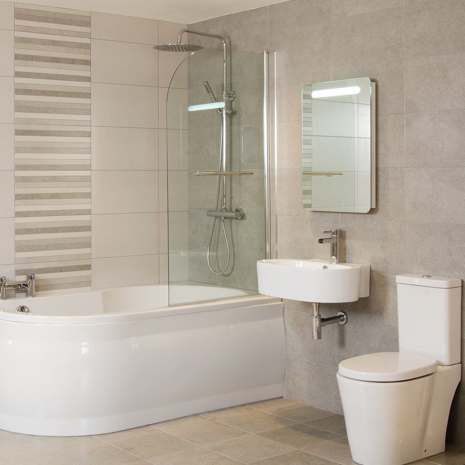 design esthétique de la salle de bain 6 m²