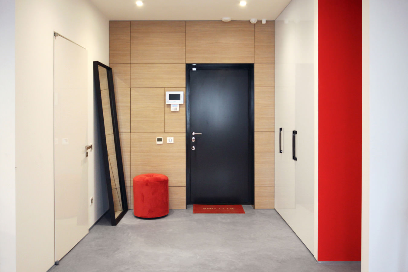 modern hallway design