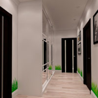 idee di design corridoio appartamento