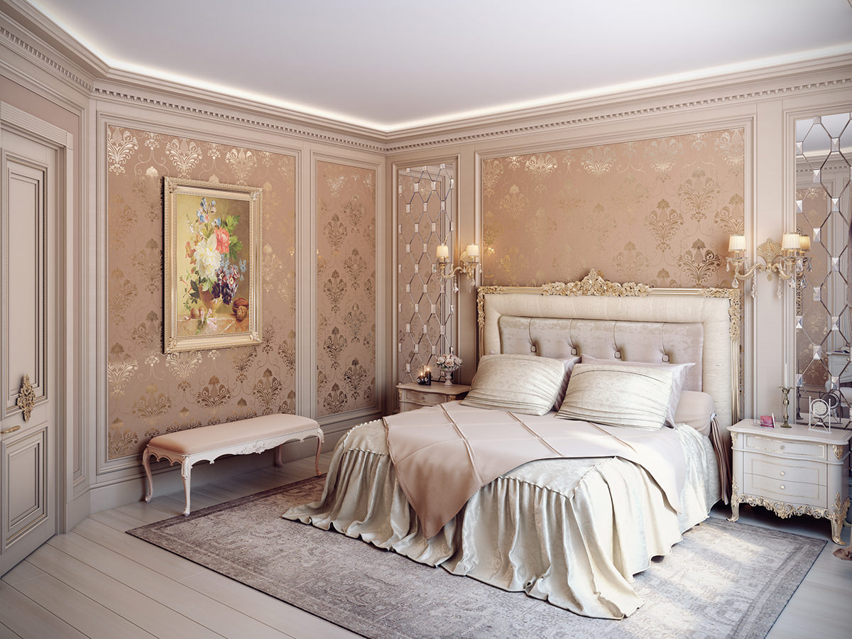 classic bedroom decoration