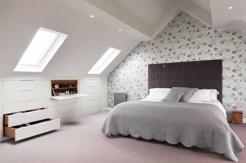 attic bedroom interior design