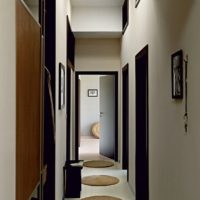 corridoio in un appartamento in una casa di pannello idee interne