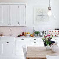 rectangular kitchen photo design