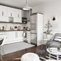 rectangular kitchen design ideas