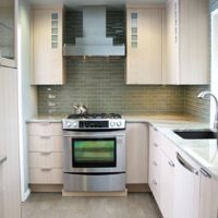 rectangular kitchen interior ideas