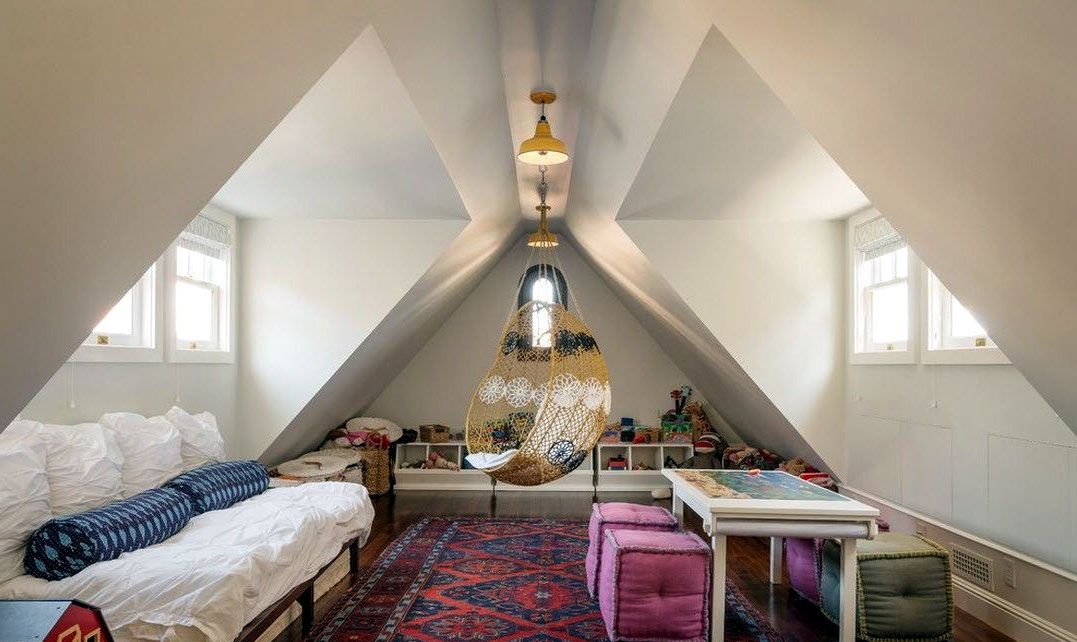 bedroom attic design