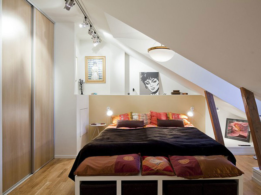 attic bedroom design