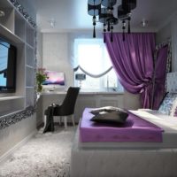 14 m2 bedroom design photo