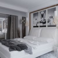 Idées de design de chambre à coucher de 14 m2