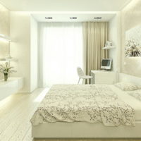 14 m2 camera da letto dal design moderno
