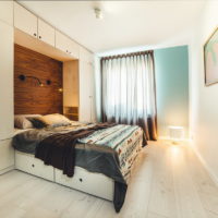 stylish 14 m2 bedroom