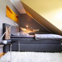 Idées de design de chambre à coucher de 9 m²