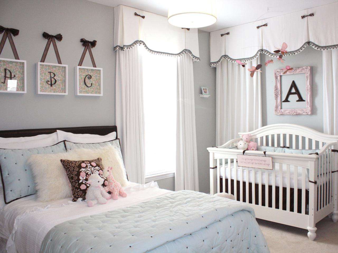 bedroom ideas with crib