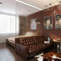 bedroom in apartment photo design