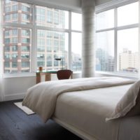 bedroom in apartment design photo