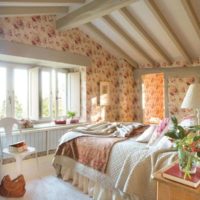 attic bedroom photo design
