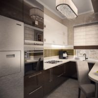 3D visualization of apartment design photo