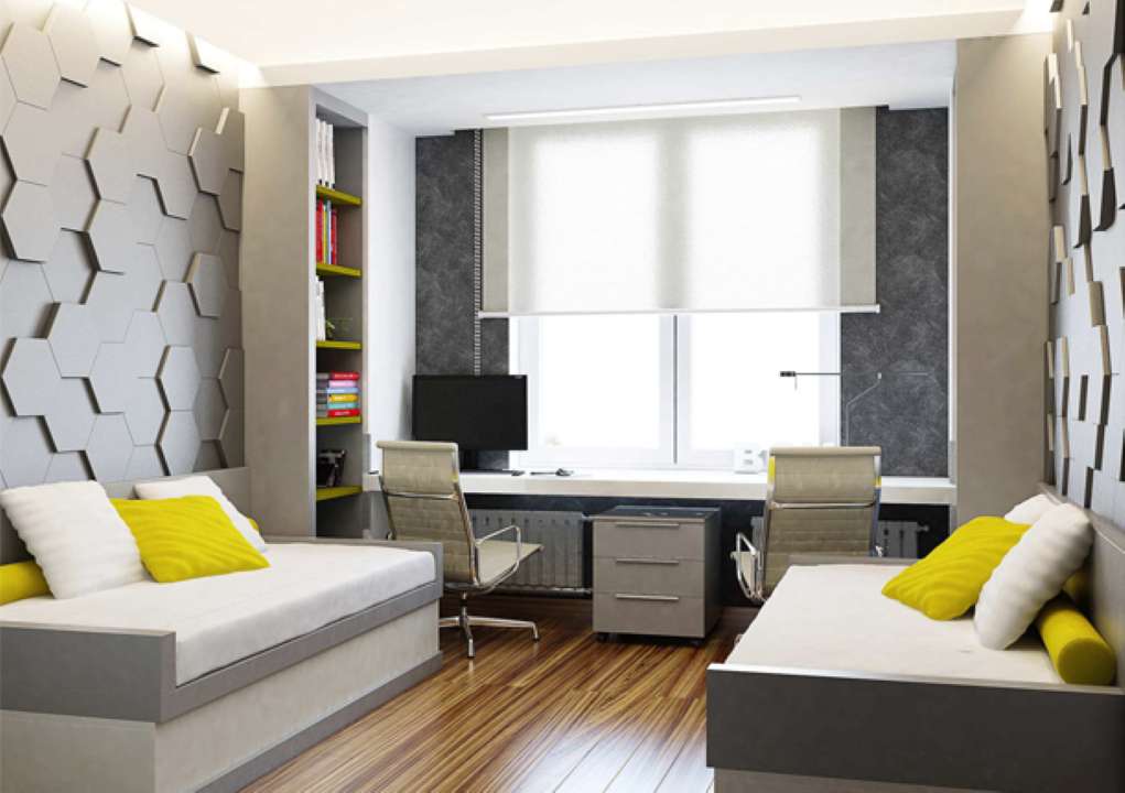 children's room in a modern style